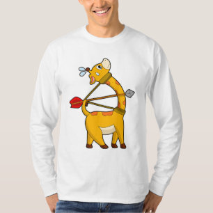 Giraffe Archer Arrow Bow T-Shirt