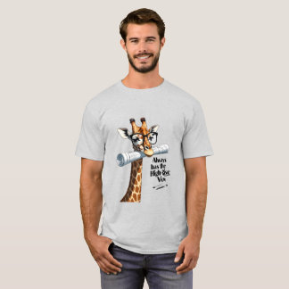 Giraffe Architect T-Shirt - hat eine hochauflösend