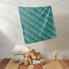 Giraffe - Baby Blanket Babydecke