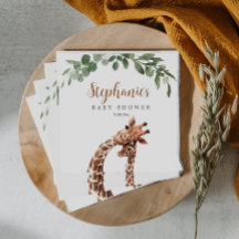 Giraffe Baby Shower