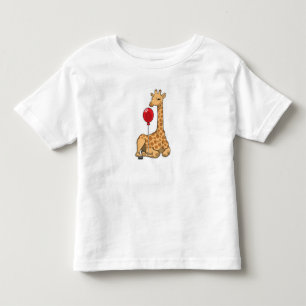 Giraffe Balloon Kleinkind T-shirt