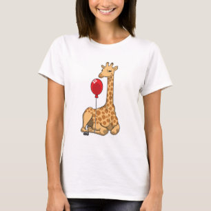 Giraffe Balloon T-Shirt