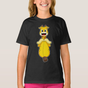 Giraffe Banana T-Shirt