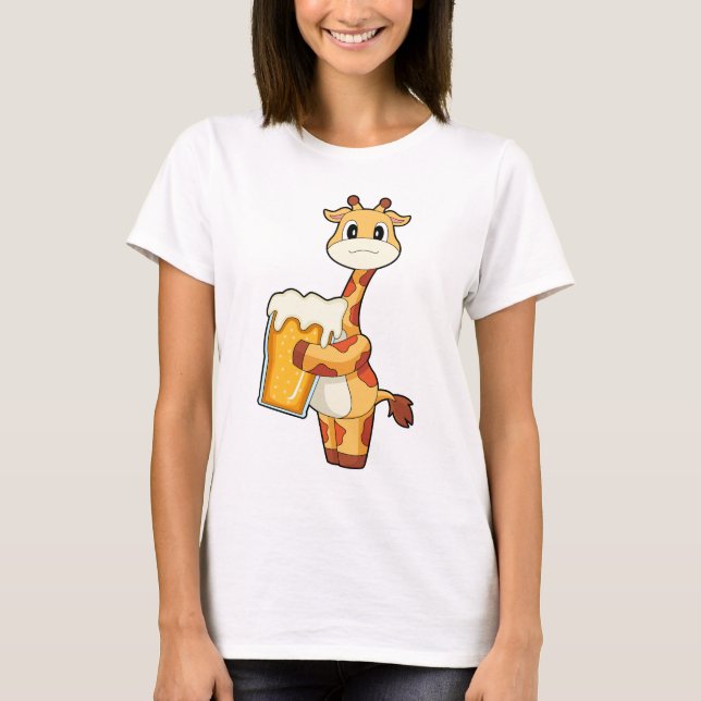 Giraffe Beer T-Shirt (Vorderseite)