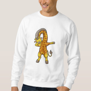 Giraffe beim Hip Hop Dance Dab Sweatshirt