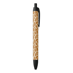 Giraffe beschmutzt Stift