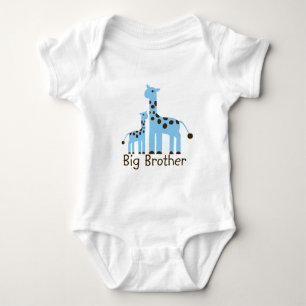 Giraffe Big Brother Baby Strampler