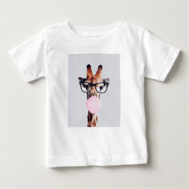 Giraffe Blowble-Kaugummi-T - Shirt