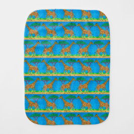 Giraffe - Burp Cloth Baby Spucktuch