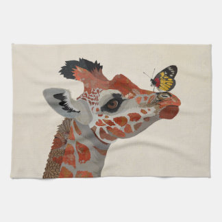 GIRAFFE & BUTTERFLY GESCHIRRTUCH