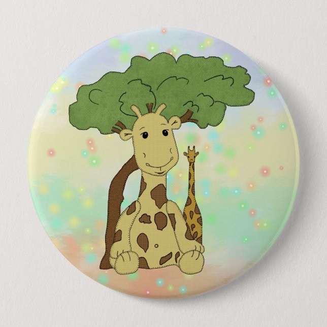Giraffe Button (Vorderseite)