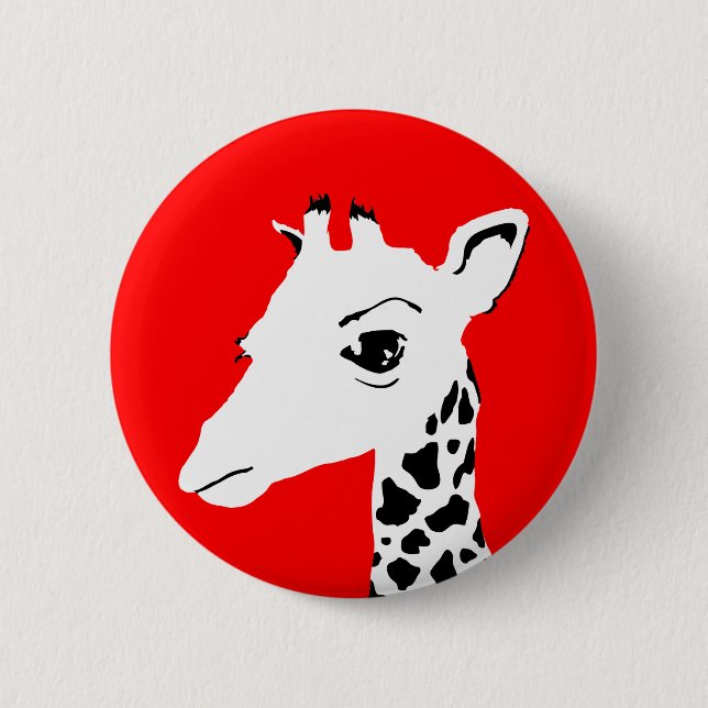 Giraffe Button (Vorderseite)