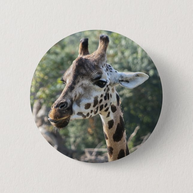 Giraffe Button (Vorderseite)