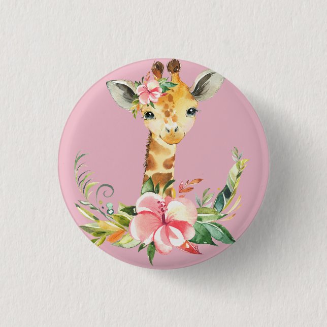 Giraffe Button (Vorderseite)