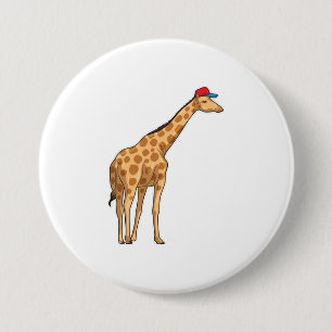 Giraffe Cap Button