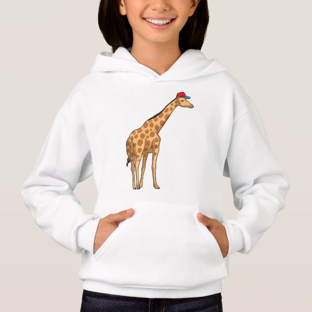 Giraffe Cap Hoodie (Vorderseite)