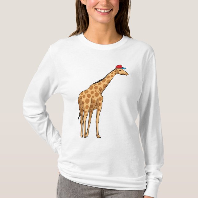 Giraffe Cap T-Shirt (Vorderseite)