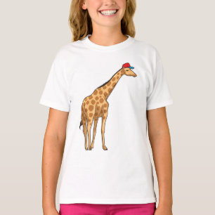 Giraffe Cap T-Shirt