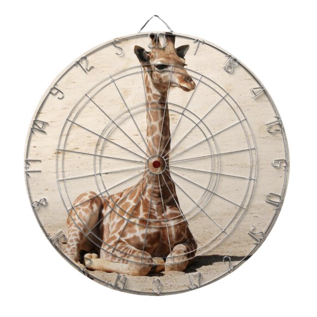 Giraffe Dartboard Dartscheibe (vorne)