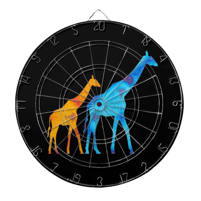 Giraffe Dartscheibe (vorne)