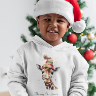 Giraffe de Noël, personnalisable