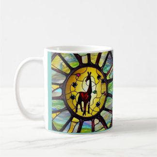 Giraffe de verre teint Café Mug