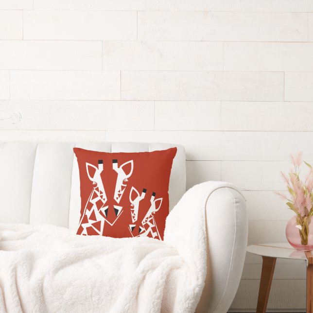 Giraffe décorative Coussin de coussin de la faune (Canapé)