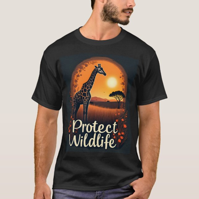 Giraffe der Savanne Tanktop (Vorderseite)