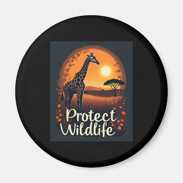 Giraffe der Spitzengruppe der Savanna Magnet (Vorne)