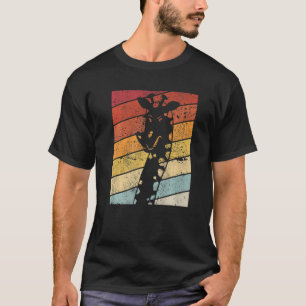 Giraffe Design a Retro Style Giraffe Premium T-Shirt