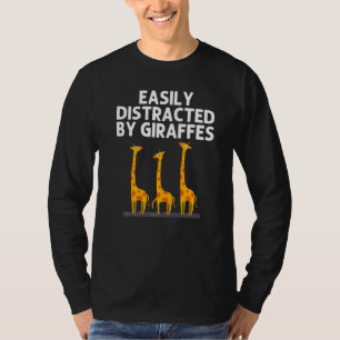 Giraffe-Designs für Männer Frauen Safari Wildtiere T-Shirt
