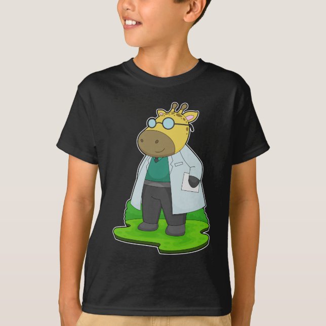 Giraffe Doktor T-Shirt (Vorderseite)