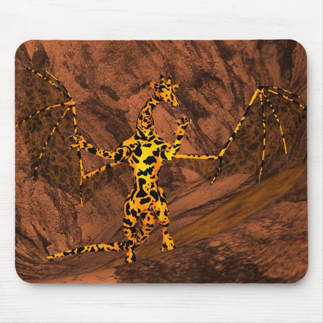 Giraffe Dragon Mousepad (Vorne)
