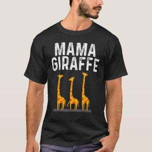Giraffe entworfen für Mama Frauen Safari Wildlife T-Shirt