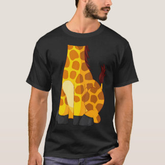 Giraffe Erwachsene Kinder Männer Frauen Giraffe Ko T-Shirt