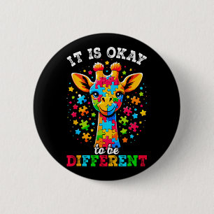 Giraffe Es ist gut, ein anderes Bewusstsein für Au Button