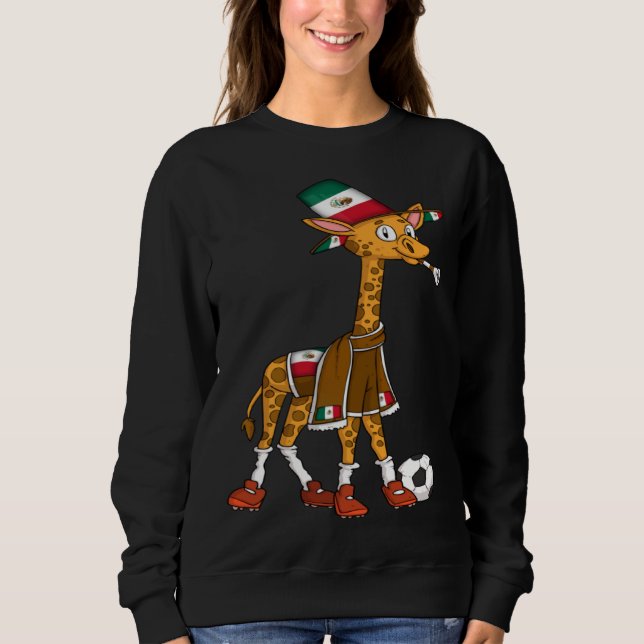 Giraffe Fan Mexico Sweatshirt (Vorderseite)