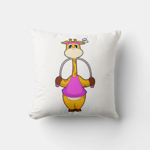Giraffe Fitness Rope Kissen