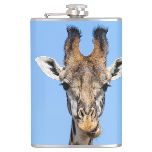 Giraffe Flachmann (Vorderseite)