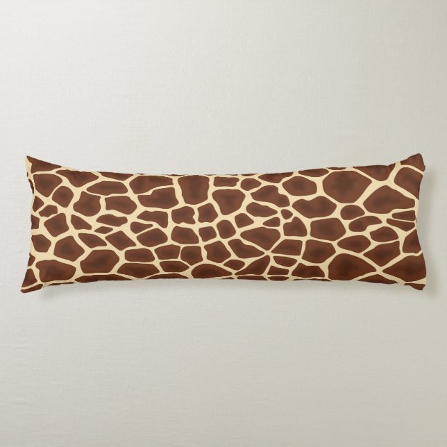 Giraffe Flecken Druck Seitenschläferkissen (Vorderseite)