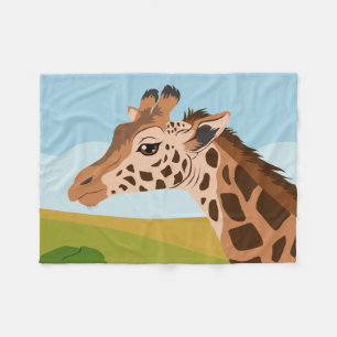 Giraffe Fleecedecke