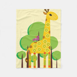 Giraffe Fleecedecke