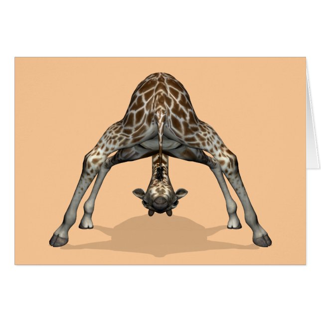Giraffe flexible (Devant horizontal)