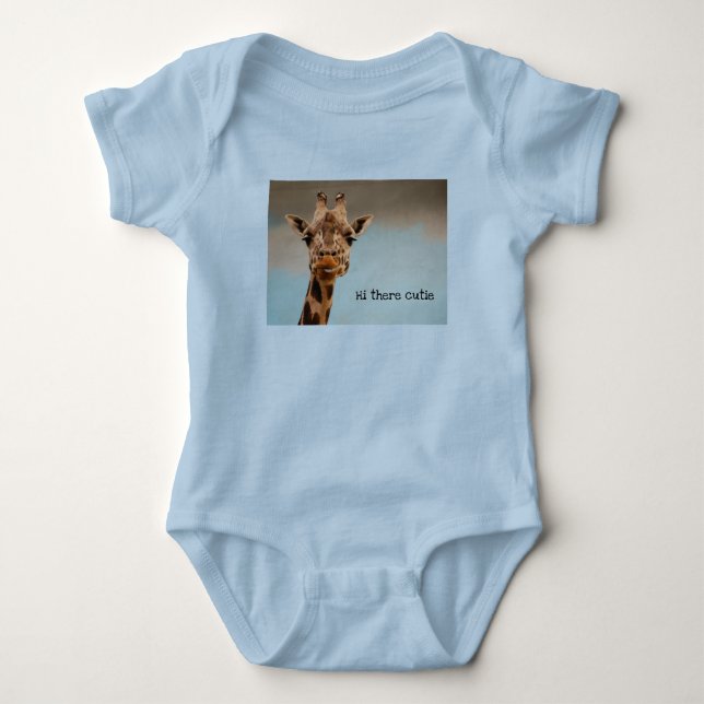 Giraffe Foto hi dort Süsse T - Shirt (Vorderseite)