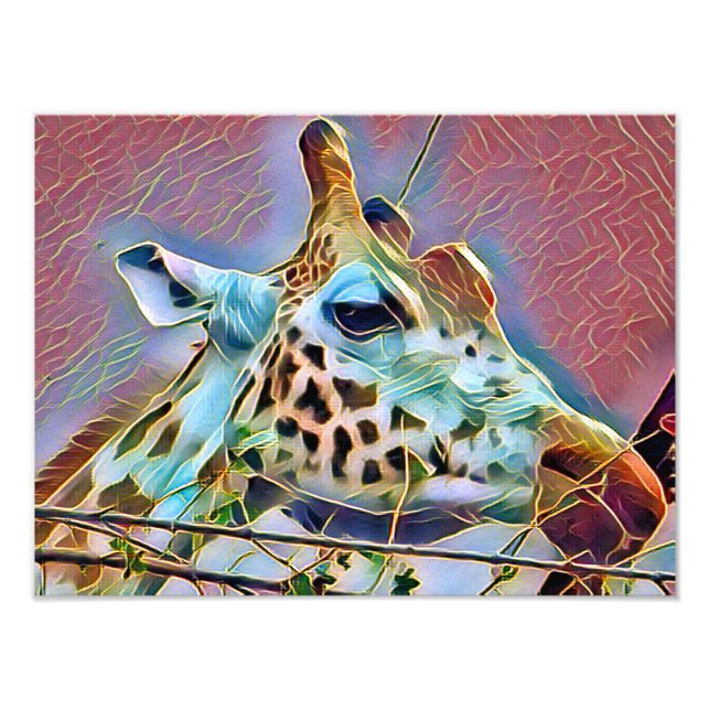 GIRAFFE FOTODRUCK (Vorne)