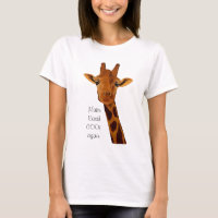 Giraffe frage uns, die Erde wieder COOL zu machen
