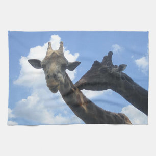 Giraffe Friends Geschirrtuch