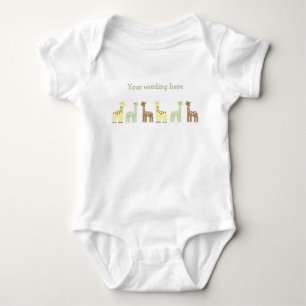 Giraffe Friends Shirt Neutral