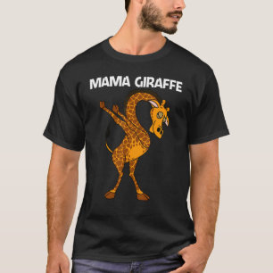 Giraffe für die Mama Safari Wildtiertier 1 T-Shirt
