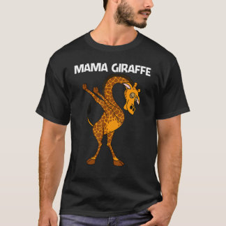 Giraffe für die Mama Safari Wildtiertier 1 T-Shirt